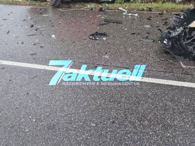 Tödlicher Verkehrsunfall- 79 Stirbt an der Unfallstelle