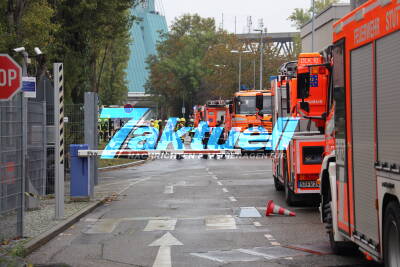 Ammoniak ausgelaufen - Großeinsatz der Feuerwehr am Kraftwerk Münster