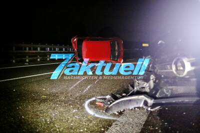 20 jähriger verliert die Kontrolle - Mercedes kracht mit völlig überhöhter Geschwindigkeit in A-Klasse - Fahrzeug völlig zerstört - Verletzte