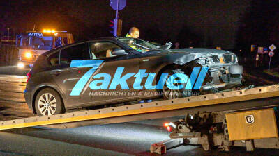 Rotlicht Fahrer Crasht weiteren PKW in Linienbus: 3 Verkehrsunfälle innerhalb 2 Stunden auf der selben Kreuzung - sogar Unfall während Unfallaufnahme - 5 Verletzte - Linienbus beteiligt