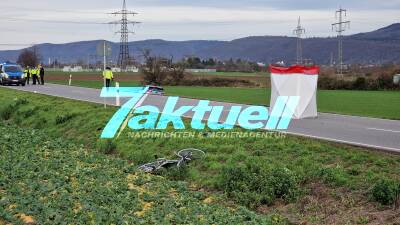 Radfahrer stirbt bei Kollision mit PKW - Tödlicher Verkehrsunfall in Sandhausen