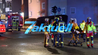 Kellerbrand in Mehrfamilienhaus in der Silvesternacht sorgt für Massenanfall an verletzten: 5 Verletzte und cirka 20 Personen durch Feuerwehr gerettet - Otöne