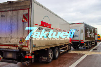 Schwerer LKW-Unfall legt A10 zwischen Dreieck Havelland und Anschlussstelle Oberkrämer lahm