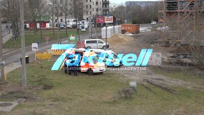 Granatenfund auf Leipziger Baustelle - Kontrollierte Sprengung (on tape!)