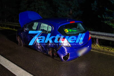 83-Jährige verursacht Geisterfahrer-Unfall auf A111 - Zwei Verletzte nach riskantem Wendemanöver - O-Ton Feuerwehr und Polizei - 2021 verunfallte dort ein 84-Jähriger Falschfahrer