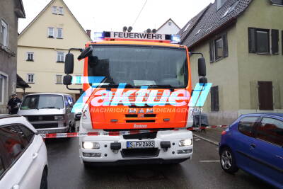 Brand in Wohngebäude - Gablenberger Hauptstrasse teilweise gesperrt
