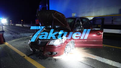 Geisterfahrer-Unfall auf A72 südlich von Leipzig