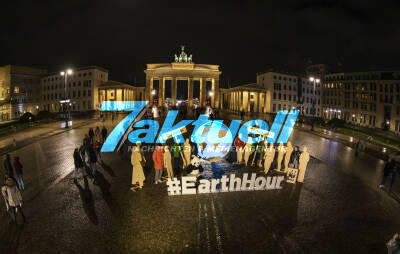 Earth Hour 2024: Licht am Brandenburger Tor erlischt für den Klimaschutz
