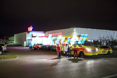 Real-Einsatz: Rauchentwicklung in Warenhaus