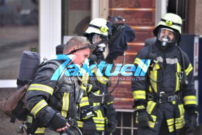 Wohnungsbrand in Pforzheim - Rolläden an den Fenster schmolzen vor Hitze - eine Verletzte Person