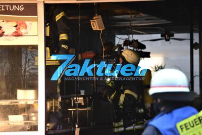 Feuer in Dönerbude in Pforzheimer Fußgängerzone