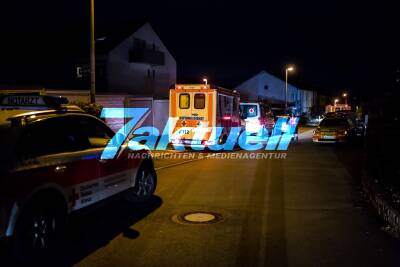 Massenanfall von Verletzten - drei unahängige Einsätz in Asylunterkunft in Freiberg am Neckar am 13.01.2017