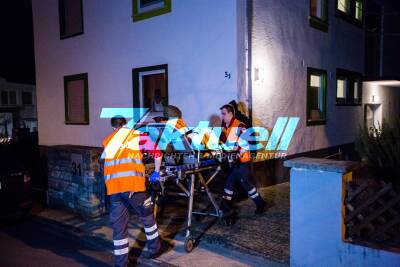 Massenanfall von Verletzten - drei unahängige Einsätz in Asylunterkunft in Freiberg am Neckar am 13.01.2017