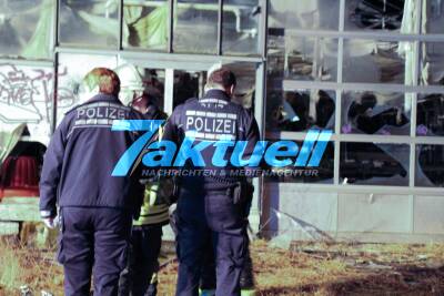Brand einer leerstehenden Gärtnerei