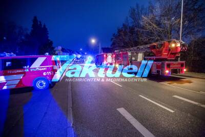 Gasausströmung in Luginsland: Häuser müssen evakuiert werden - Fellbach Straße voll gesperrt