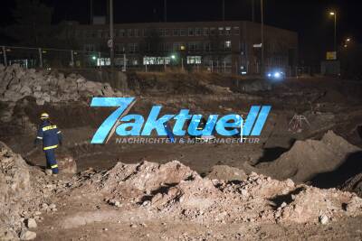 Entschärfung einer Amerikanischen 130kg Splitterbombe auf Baustelle in Böblingen erfolgreich