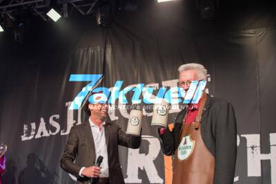 Das Jüngste Ger(i)uecht mit Bruder Christophorus Sonntag - Christoph Sonntag macht TV-Aufzeichnung in der alten Kelter in Fellbach
