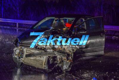 Philippsburg: Schwerer Unfall fordert zwei Verletzte - Großes Trümmerfeld und heftiges Schadensbild