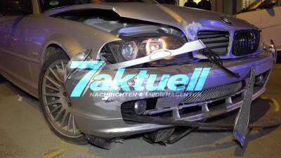PS-Protzerei führt erneut zu Unfall auf der Partymeile: BMW kracht vor Szenelokal H’ugo’s in ein Porsche