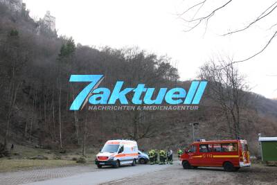 Wanderer stürzt unter Schloss Lichtenstein mehrere Meter senkrecht in die Tiefe – erleidet Polytrauma