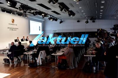 Jahrespressekonferenz der Porsche AG im Porsche Museum