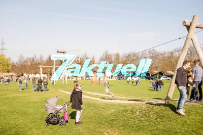 Ausflugtipp Sonnenhof Mühlhausen - ein stark besuchter Frühlingssonntag