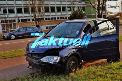 Auffahrunfall auf der Landstraße