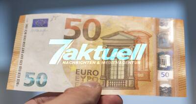 Vorstellung des neuen 50 EURO Geldscheins in der Bundesbank Filiale Stuttgart