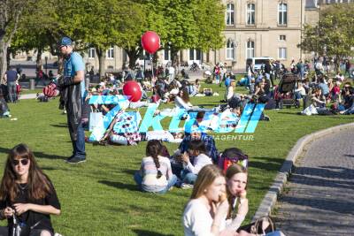 Impressionen aus der Innenstadt Stuttgart am Samstag 08.04.2017