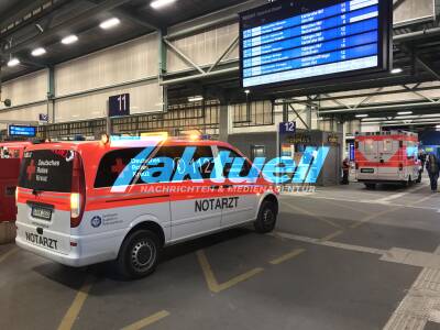 Auseinandersetzung am Hauptbahnhof fordert Verletzte und Polizeieinsatz
