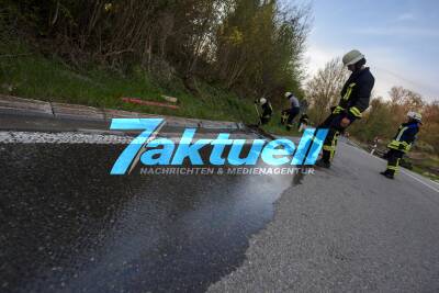 PKW-Brand im Naturschutzgebiet Randecker Maar