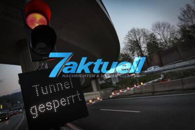 Katastrophenschutzübung des Deutschen Roten Kreuz - Rund 90 Einsatzkräfte probten den Ernstfall am Gmünder Einhorntunnel