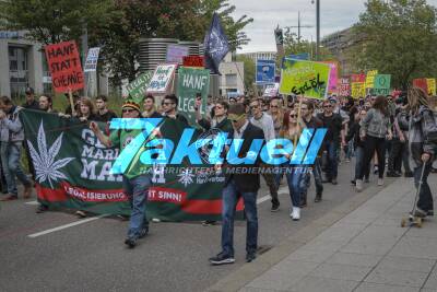 „Global Marijuana March“ in Stuttgart: Demonstration für Legalisierung von Cannabis