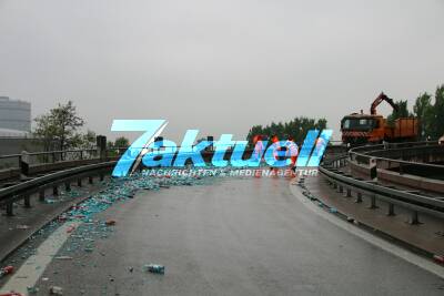 Aufräumarbeiten auf der B14/B10 gehen weiter