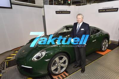 Produktions-Jubiläum des 1.000.000sten Porsche 911