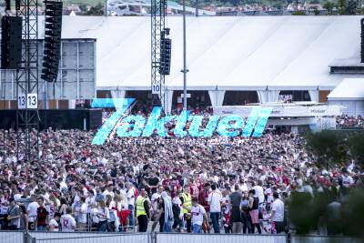 VfB-Wahnsinn auf dem Wasen - Größtes Fan-Fest aller Zeiten mit 60.000 Fans - Anreise der Fans