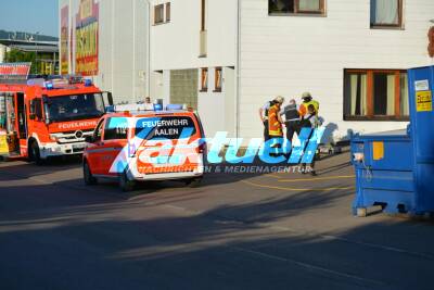 Essen auf Herd - 2 Verletzte bei Küchenbrand in Aalen