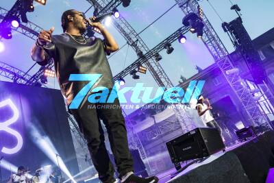 SWR-Sommerfestival - SWR3 Konzert mit Madcon auf der Bühne
