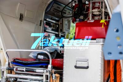 Marbach am Neckar: Schwerer Unfall nach Vorfahrtsmissachtung - Rettungshubschrauber im Einsatz
