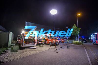 Feuerwehreinsatz nach ausgelöster Warnanlage in Firma