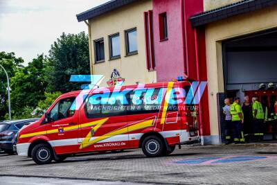 Kronau und Mingolsheim: Heftiges Unwetter sorgt für zahlreiche Feuerwehreinsätze - Überflutete Straßen und umgestürzte Bäume