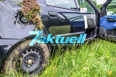 Zaisenhausen: Fahranfängerin bei Crash schwer verletzt - PKW mehrfach überschlagen - Waren gelöste Radmuttern die Unfallursache?