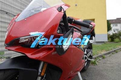 Motorradunfall aufgrund überhöhtem Tempo in Böblingen