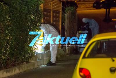 Schießerei in Nürtingen: Spurensicherung am Tatort - 2 Tote wohl nach Familiendrama - Täter festgenommen