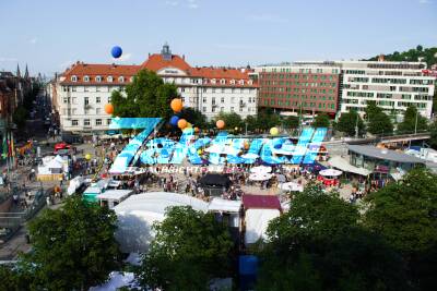 Impressionen des Marienplatzfestes in Stuttgart