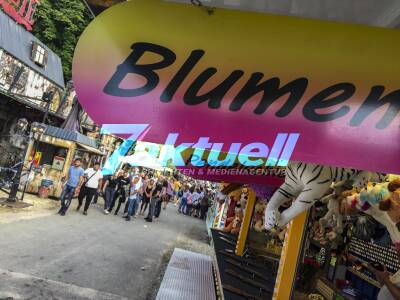 Plüderhäuser Festtage - Samstagabend bei schönen Wetter auf dem Gänswasen