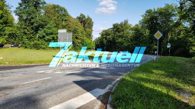 Verletzter Motorradfahrer nach Vorfahrtsmissachtung im Fleiner Wald