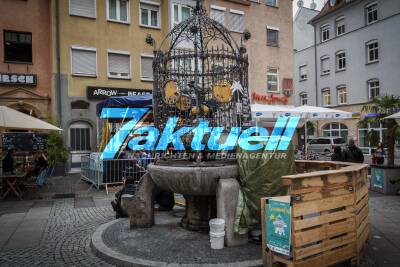 Brunnenfest rund um den Hans-im-Glück-Brunnen am Samstag
