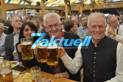 Offizielle Eröffnung des 172.  Cannstatter Volksfestes