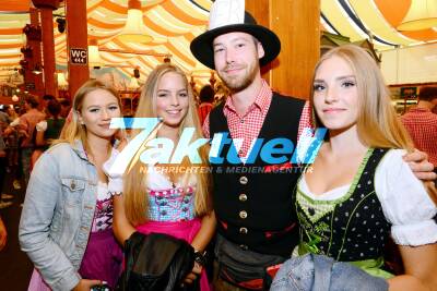 Cannstatter Wasen 2017 - Partyimpressionen vom Fr aus dem Grandls Hofbräuzelt